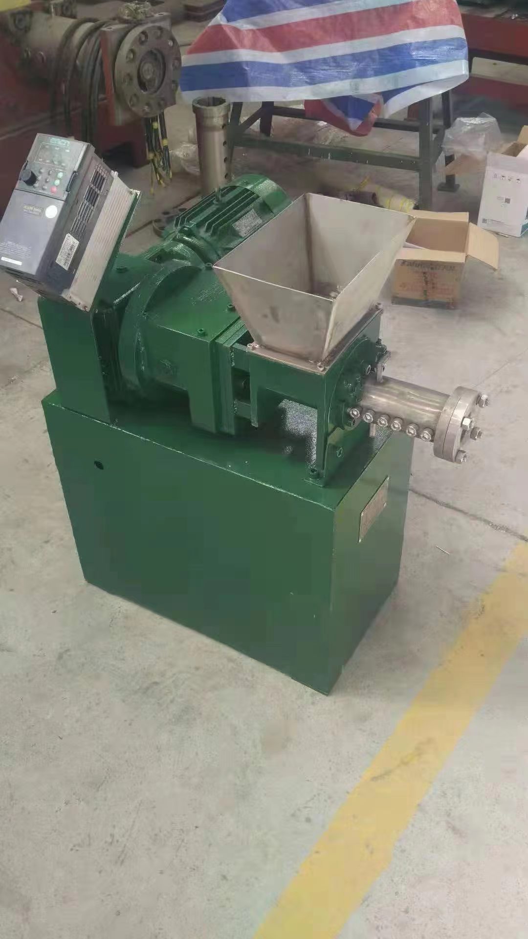 45型擠條機一中試擠條機